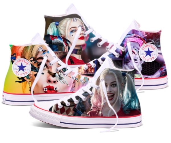 Zapatillas personalizadas Converse Harley Quinn