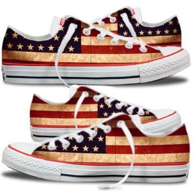 Zapatillas personalizadas Converse American Flag